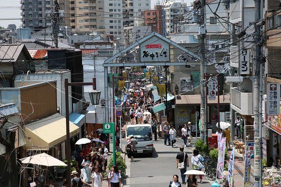 Yanaka Ginza winkelstraat